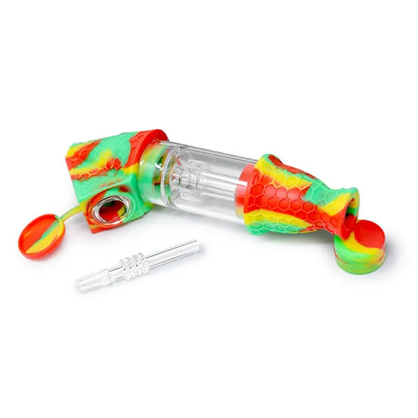 8" Silicone Nectar Collector Bubbler