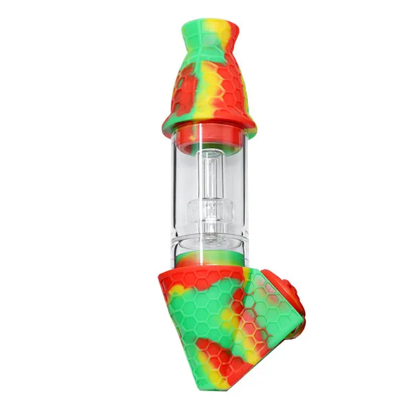 8" Silicone Nectar Collector Bubbler