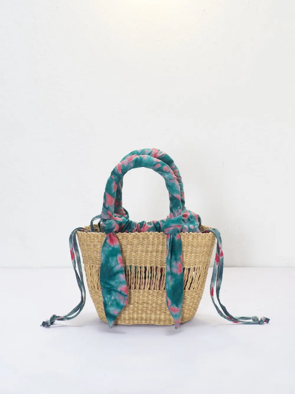 AKETEKETE Ayine Top handle Basket Bag - Mini