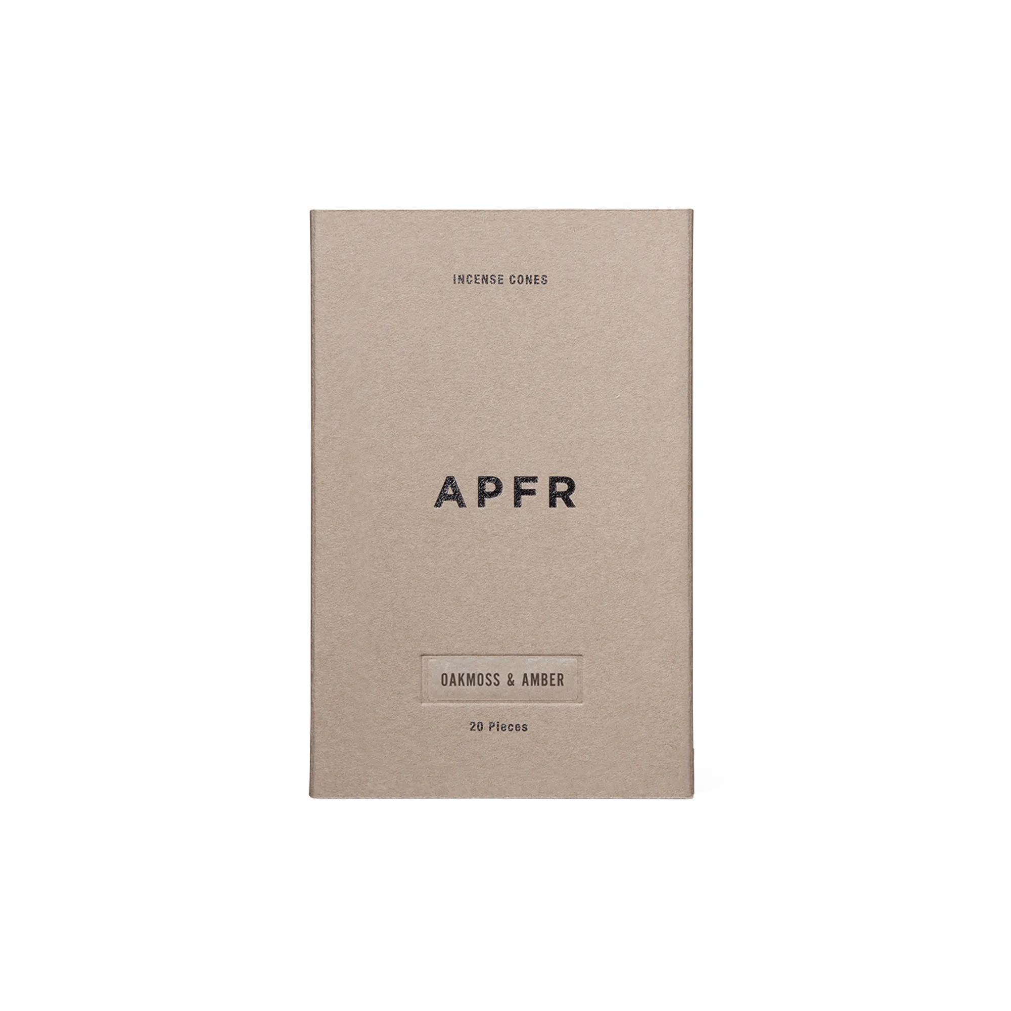 APFR Incense Cones "Oakmoss & Amber"