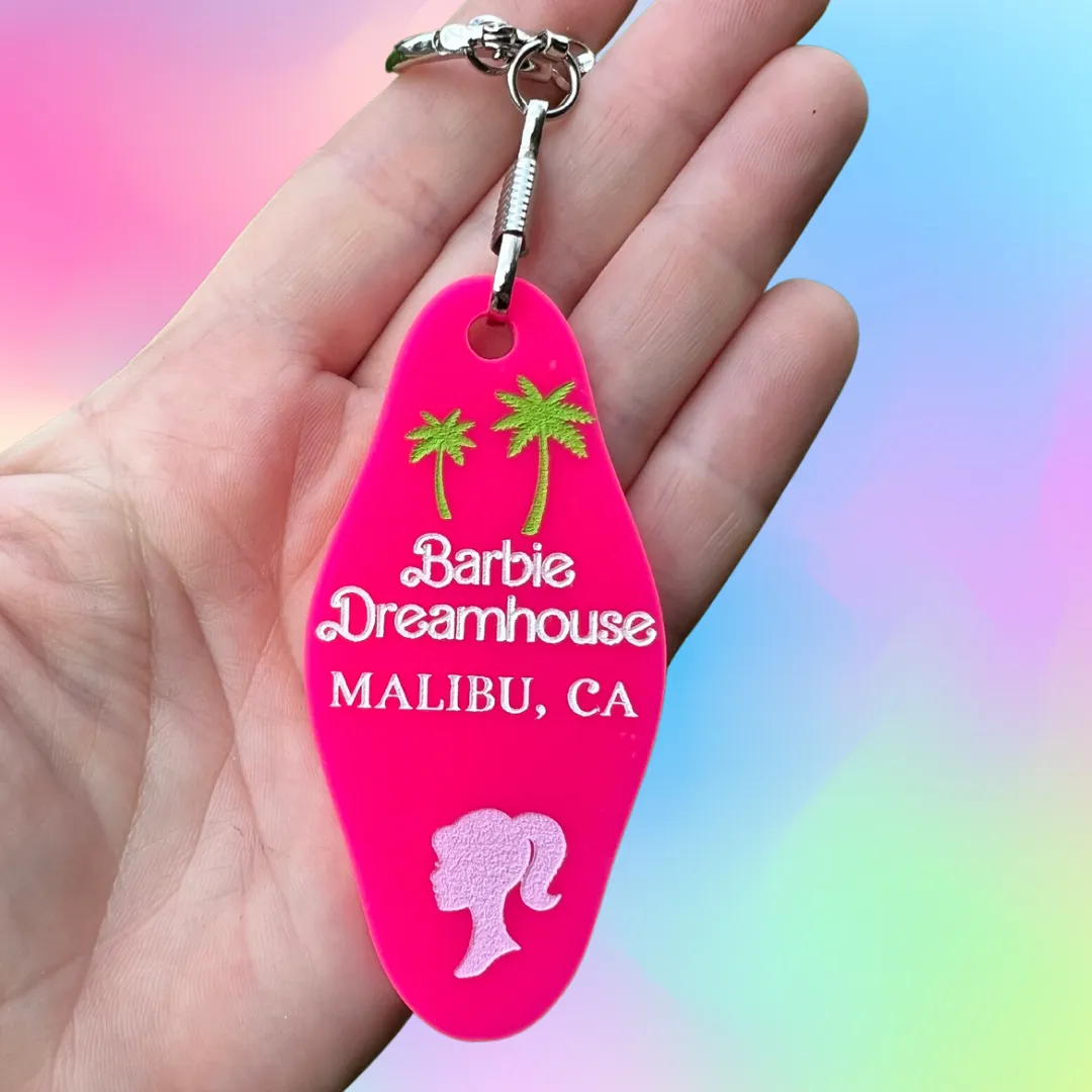 Barbie Dreamhouse Keychain