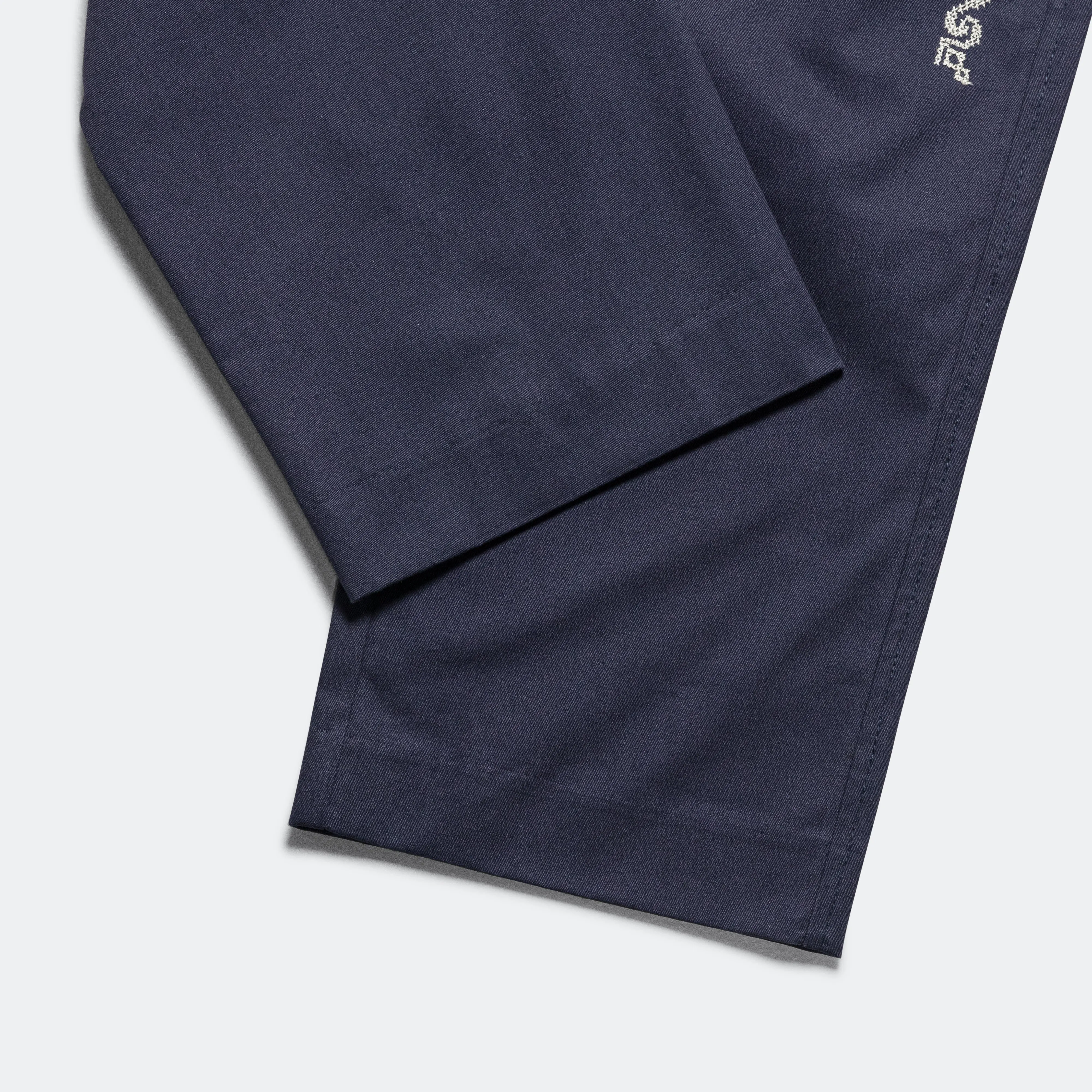 Barwaz Maskor Cotton Drill Trousers - Navy