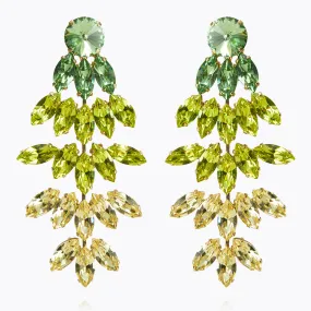 Bonnie Earrings / Lime Combo