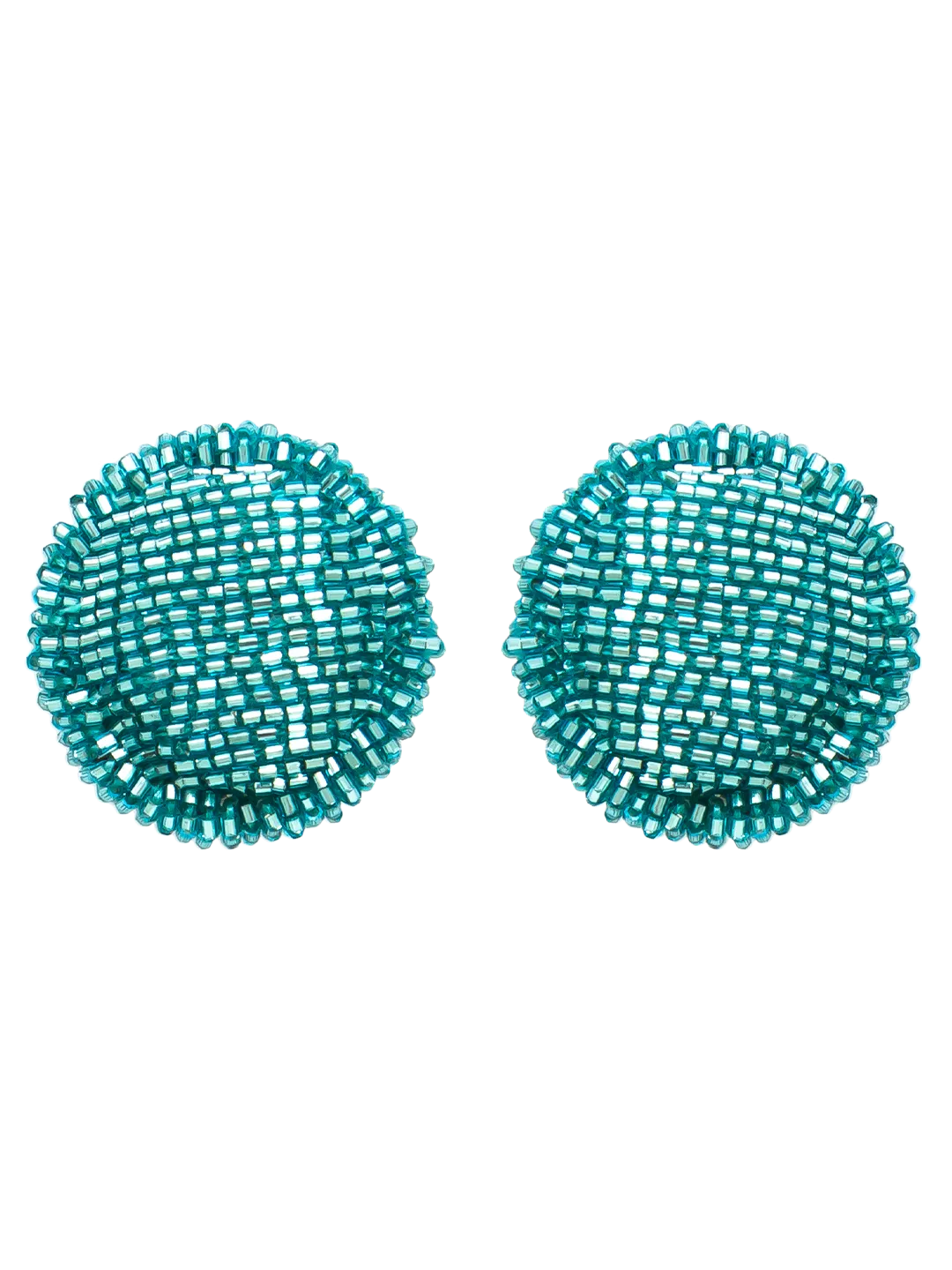 BUTTON EARRING