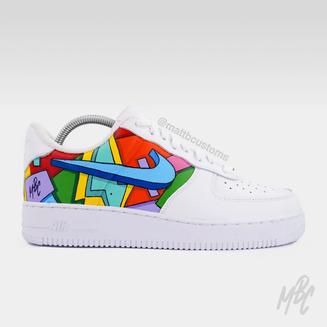 Cartoon Freestyle - Air Force 1 Custom