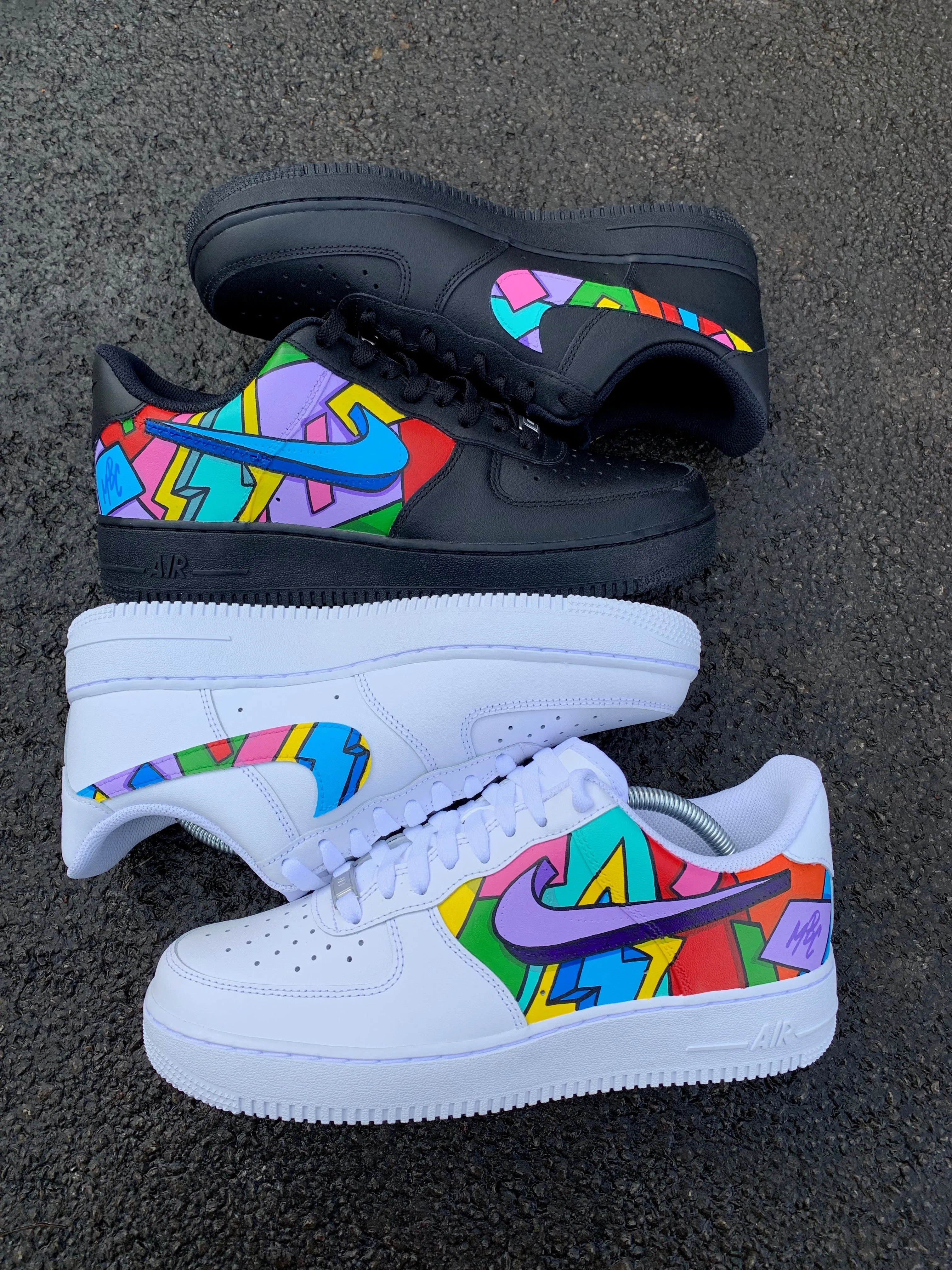 Cartoon Freestyle - Air Force 1 Custom