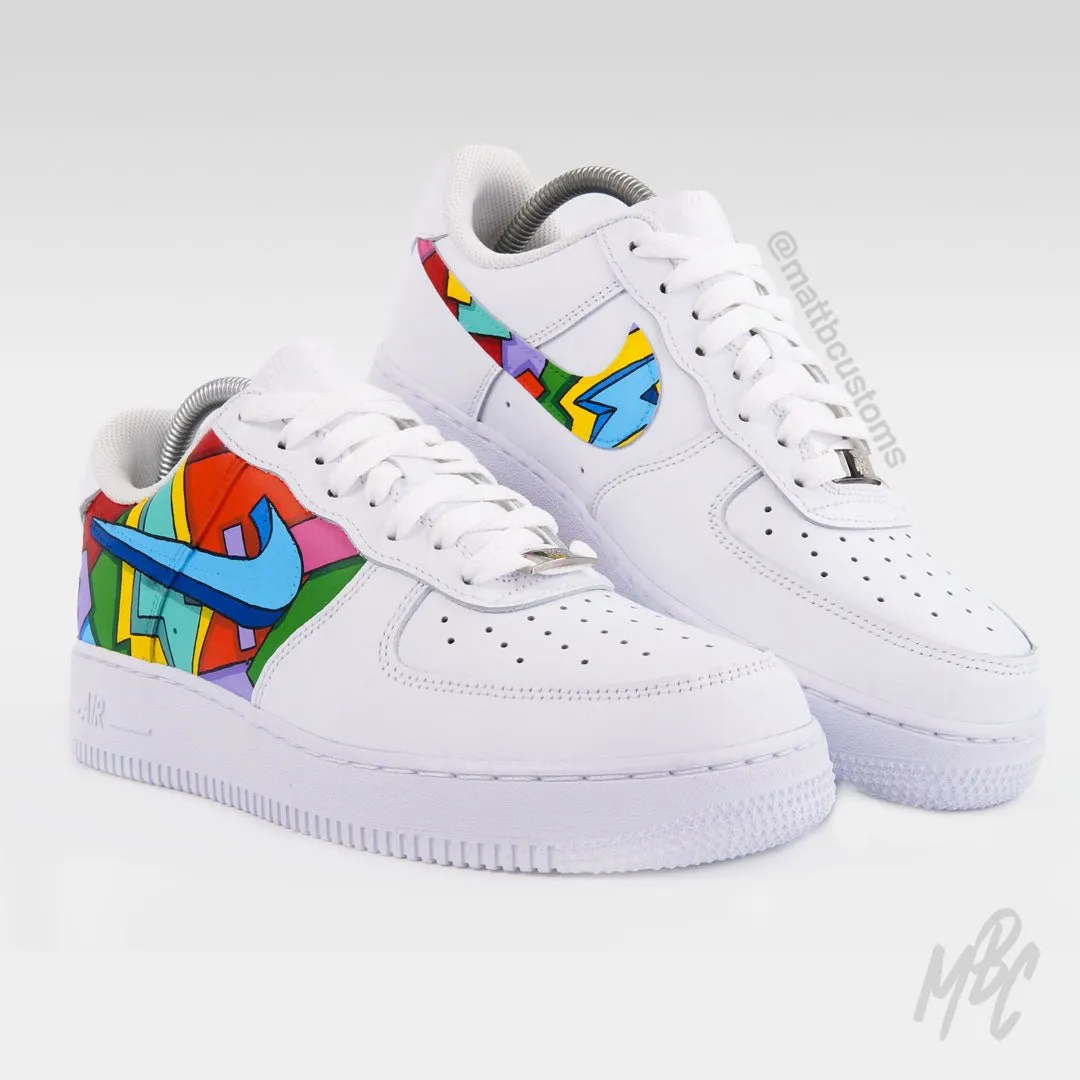 Cartoon Freestyle - Air Force 1 Custom