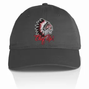 Chief Up - Infrared on Dark Grey Dad Hat