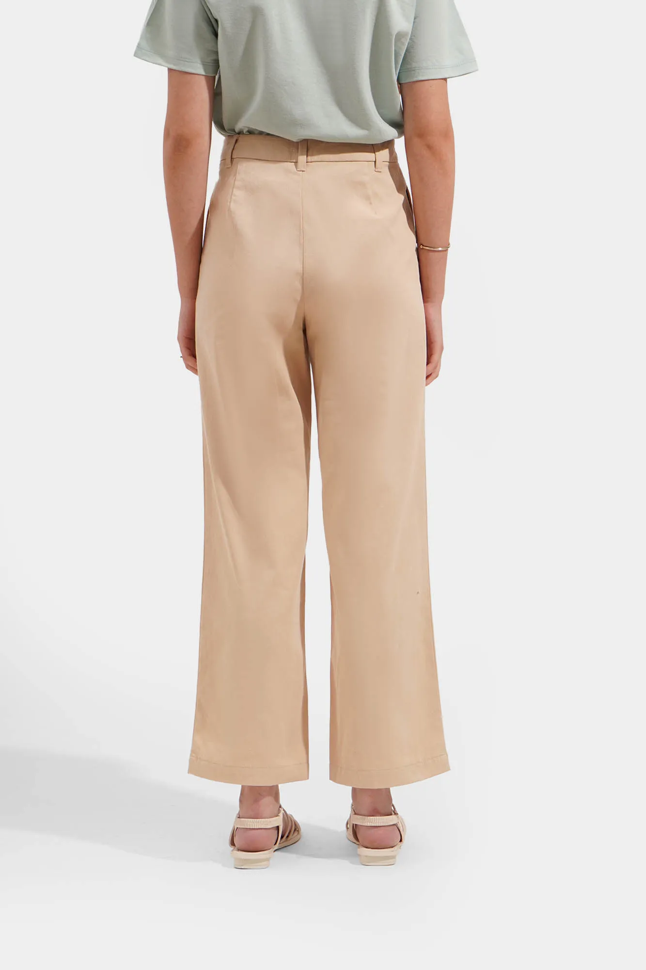 Closet Staples Pleated Straight Pants