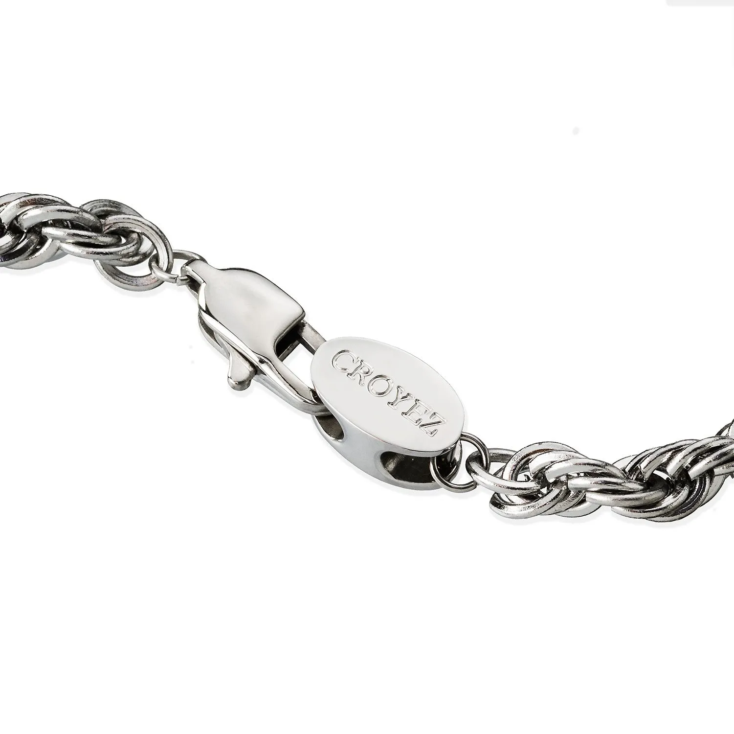 Croyez Bracelet Rope Silver