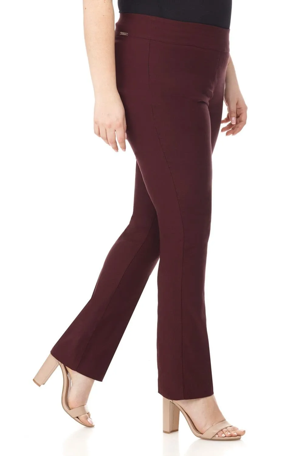 Curvy Tummy Control Straight Leg Pants