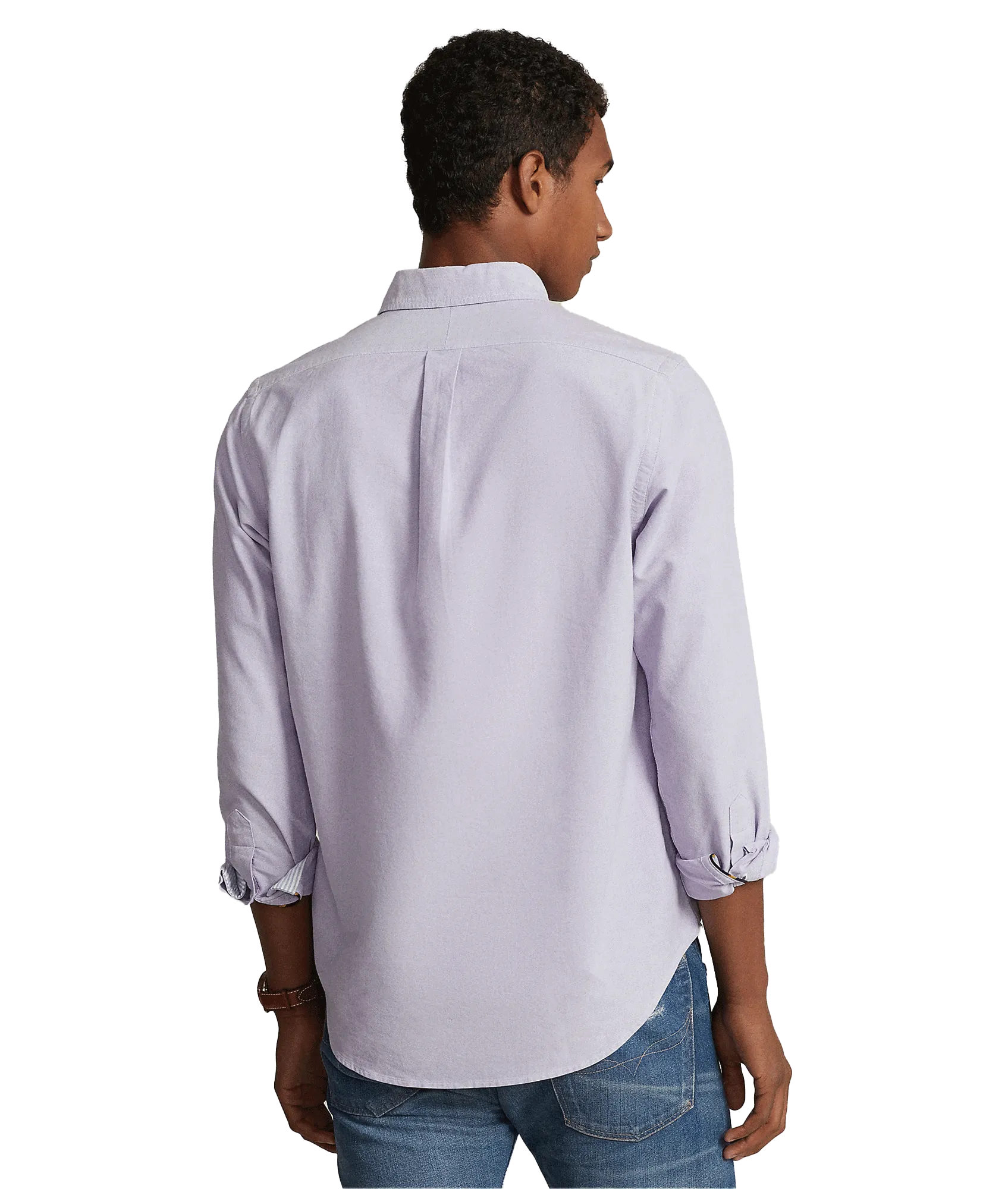 Custom Fit Oxford Shirt - Purple