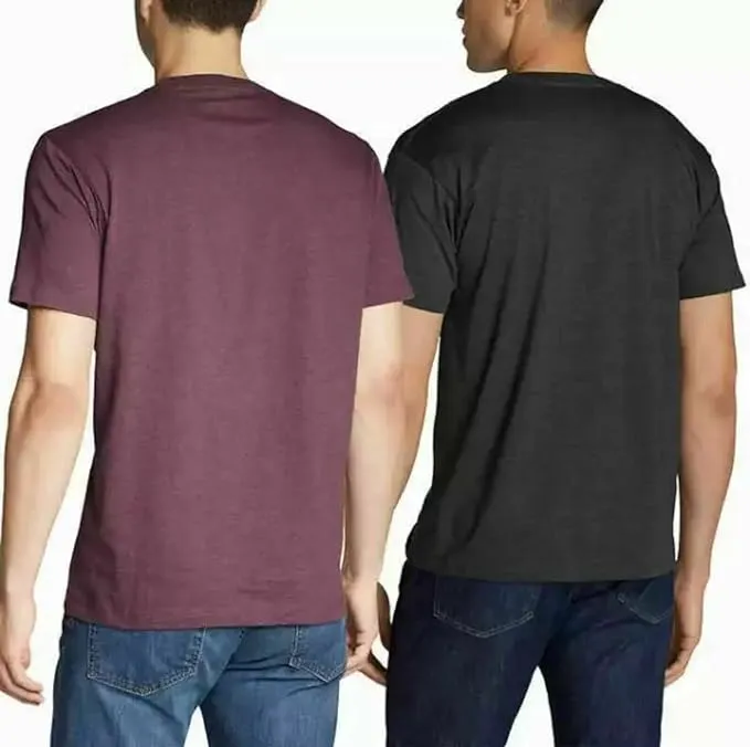 Eddie Bauer Men's 2 Pack Graphic Crew T-Shirts