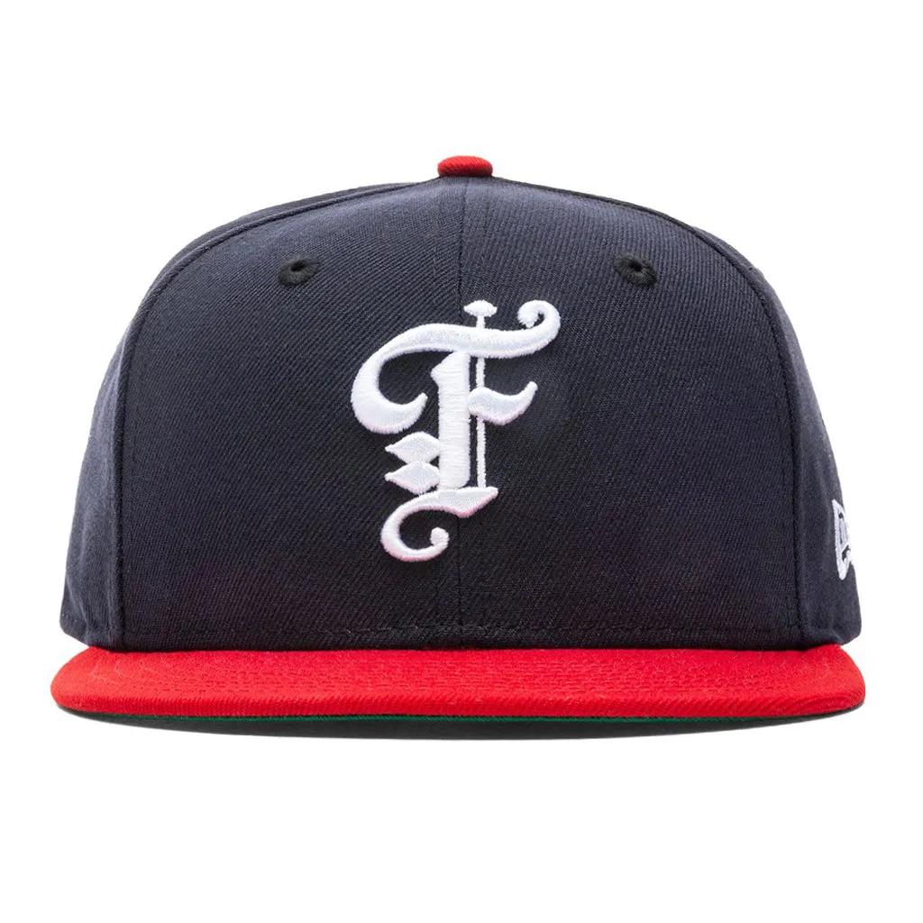 Feature x New Era OE Fitted Cap - Navy/Red