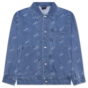 Flight Heritage Denim Jacket - Blue Grey