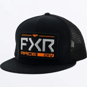 FXR Race Division Hat Black/Orange