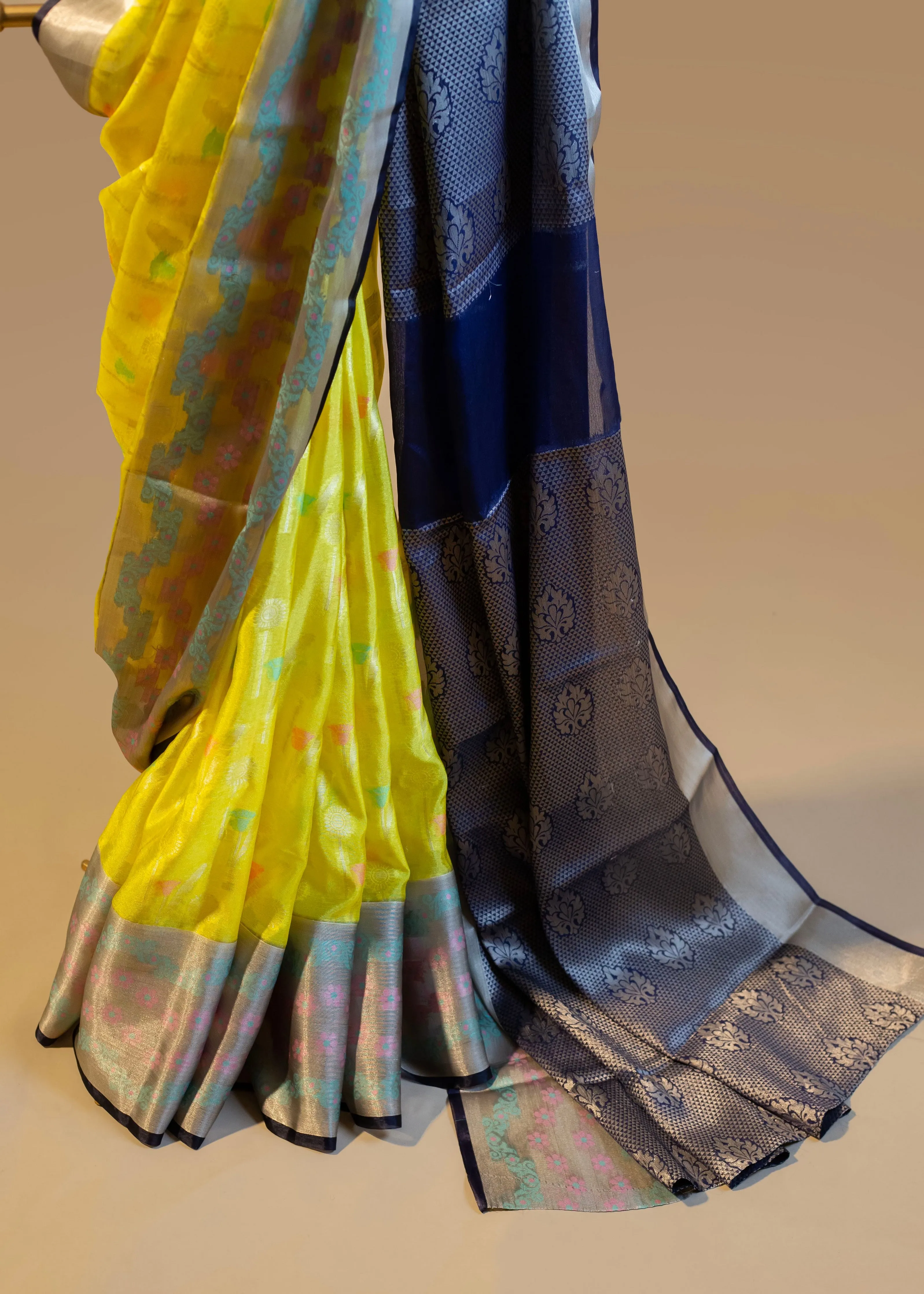 Georgette Organza Tissue Banarasi Saree