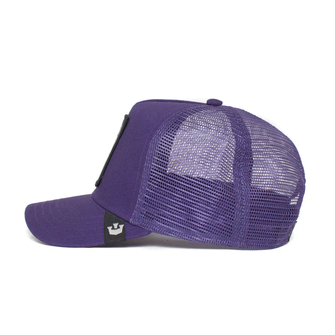 Goorin Bros The Lone Wolf Trucker Hat (Purple)