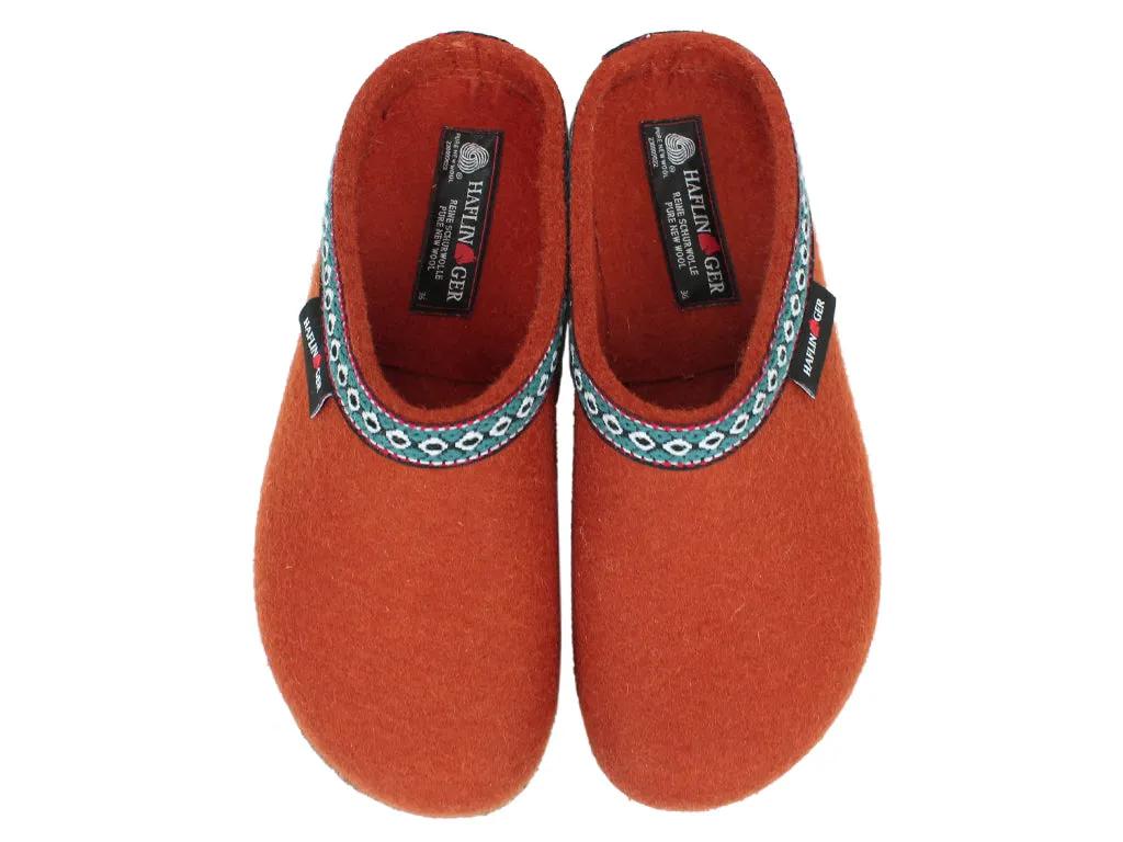 Haflinger Clogs Grizzly Franzl Fox