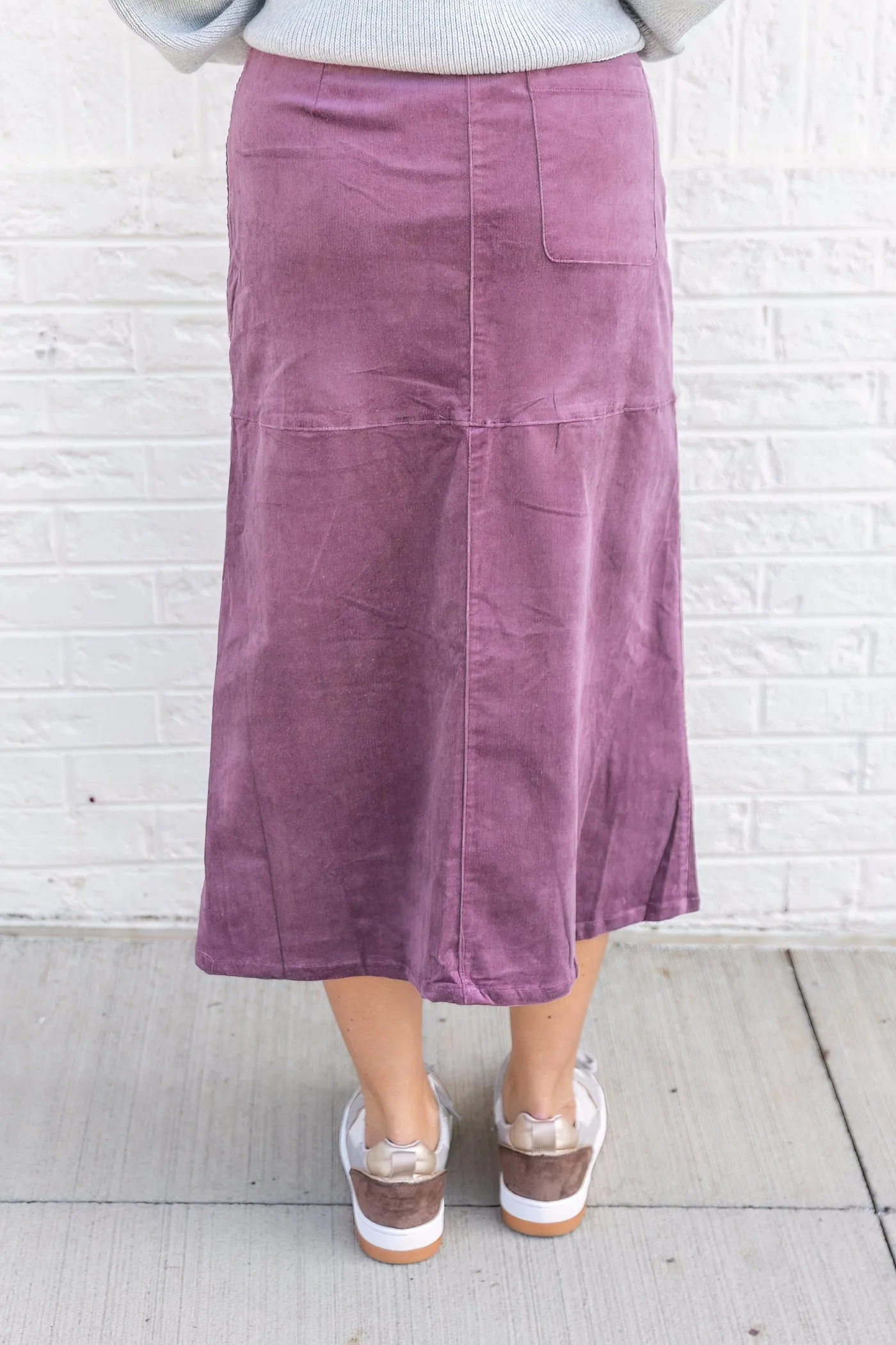 KATHY CORDUROY SKIRT