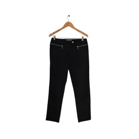 Michael Kors Black Front-zip Skinny Pants | Gently Used |