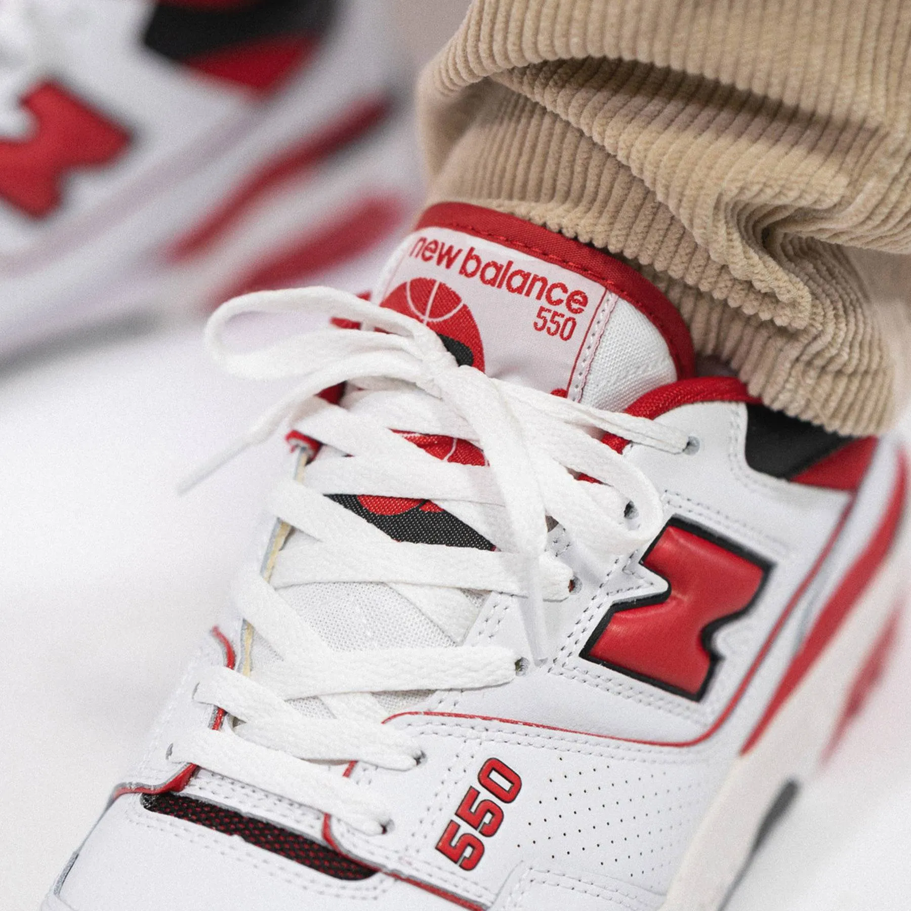 New Balance 550 'White Team Red'