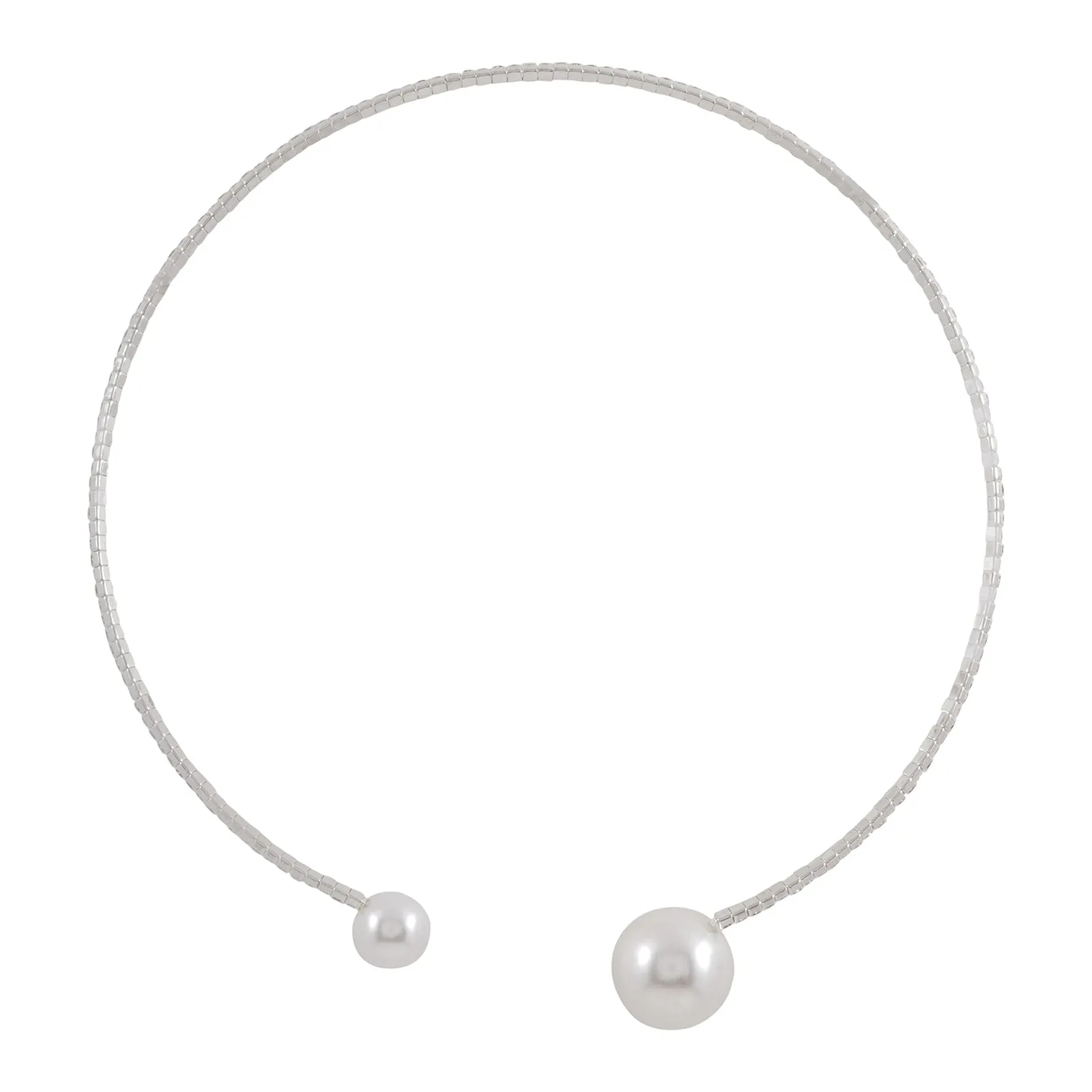 Pelagia Pearl Silver Necklace