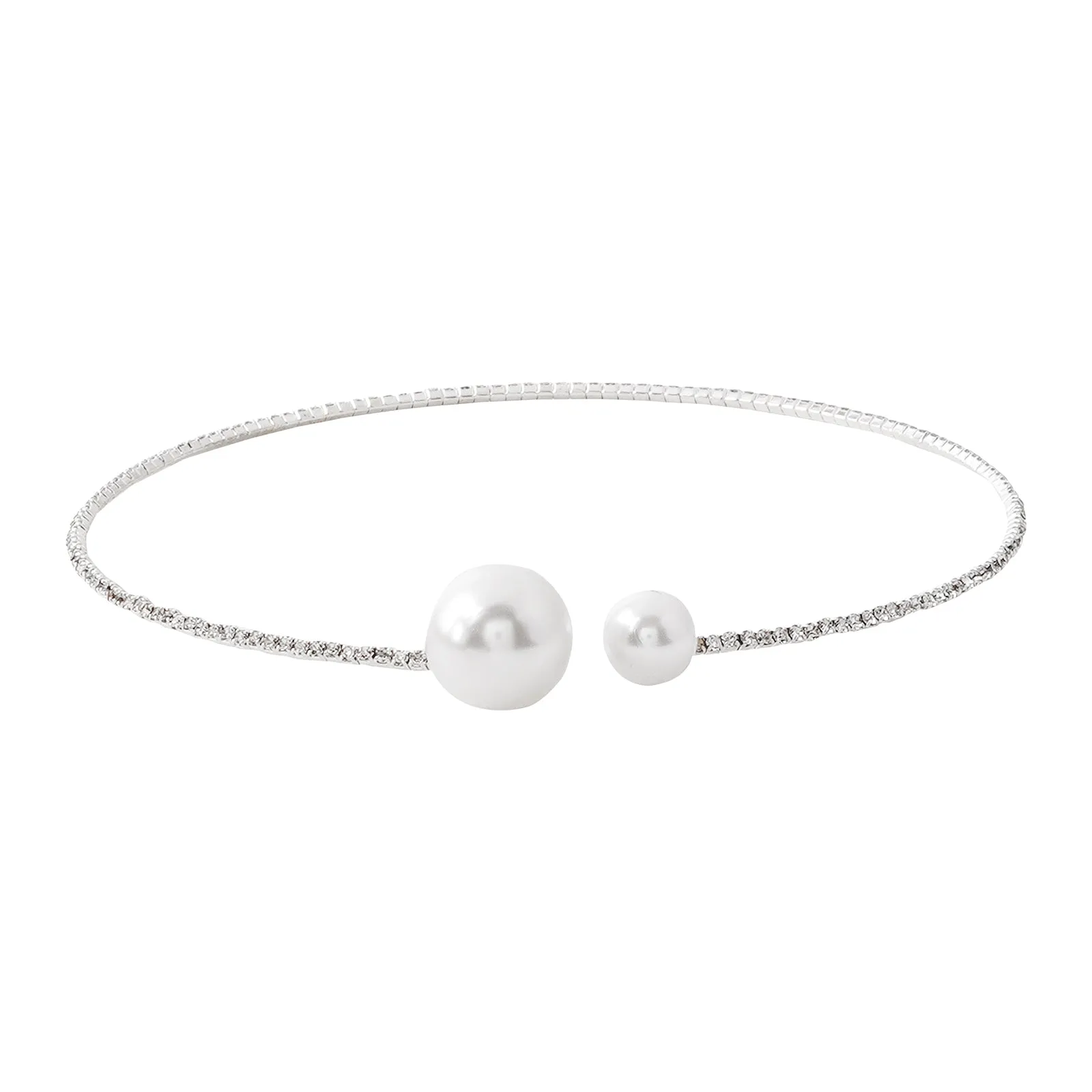 Pelagia Pearl Silver Necklace