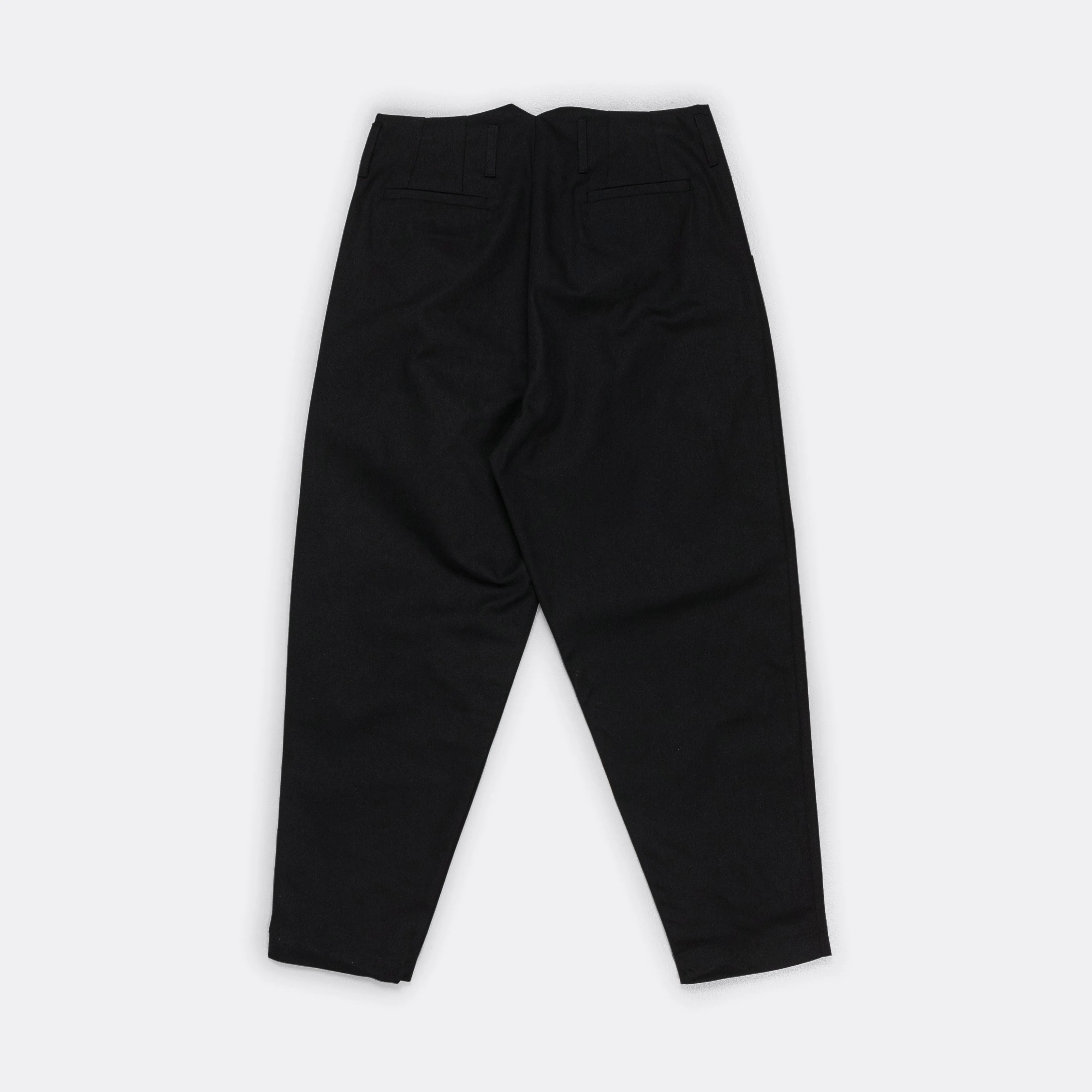 Pleated Trouser - Black