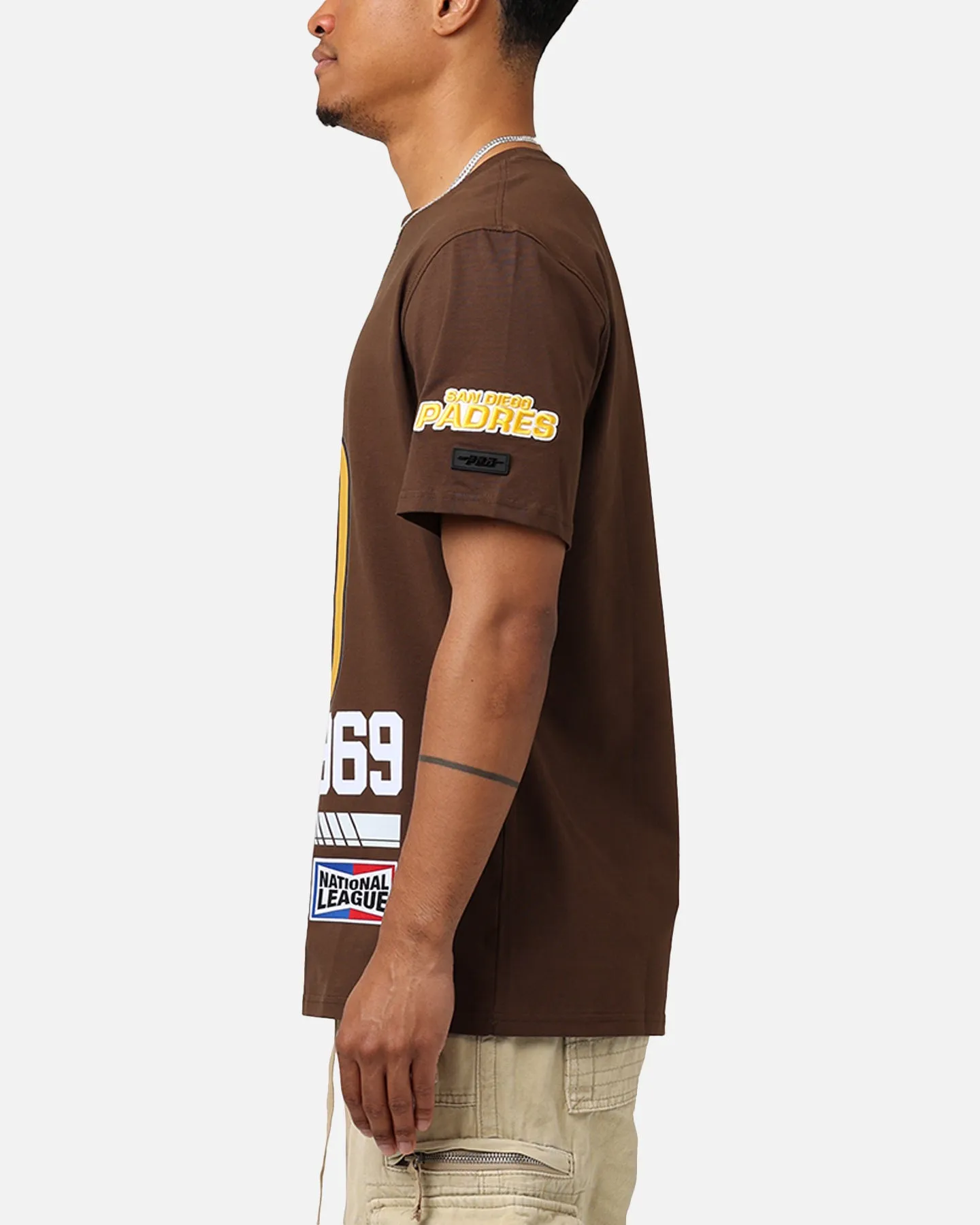 Pro Standard San Diego Padres Fast Lane SJ T-Shirt Brown