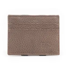 Reversible Money Clip-Brown