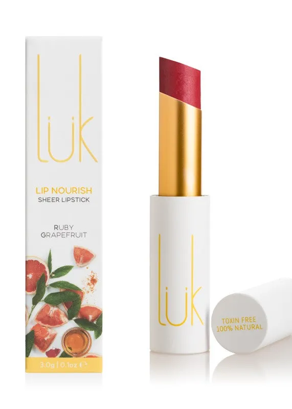 Ruby Grapefruit Lip Nourish - 100% Natural