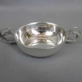 Sterling Silver Quaich Vintage George V Sheffield 1929.