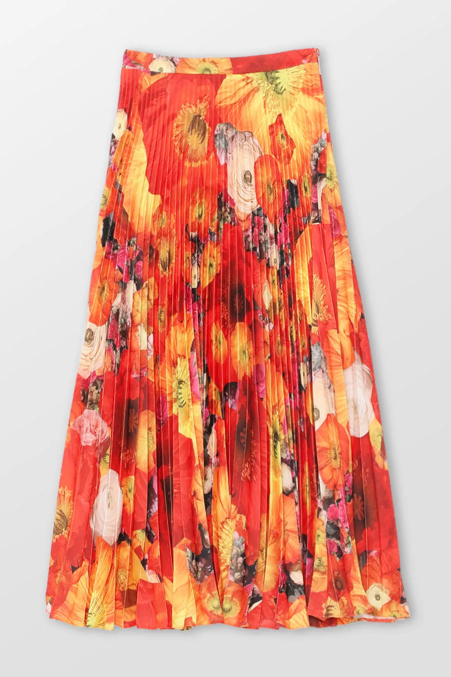 The Full Bloom Pleated Skirt