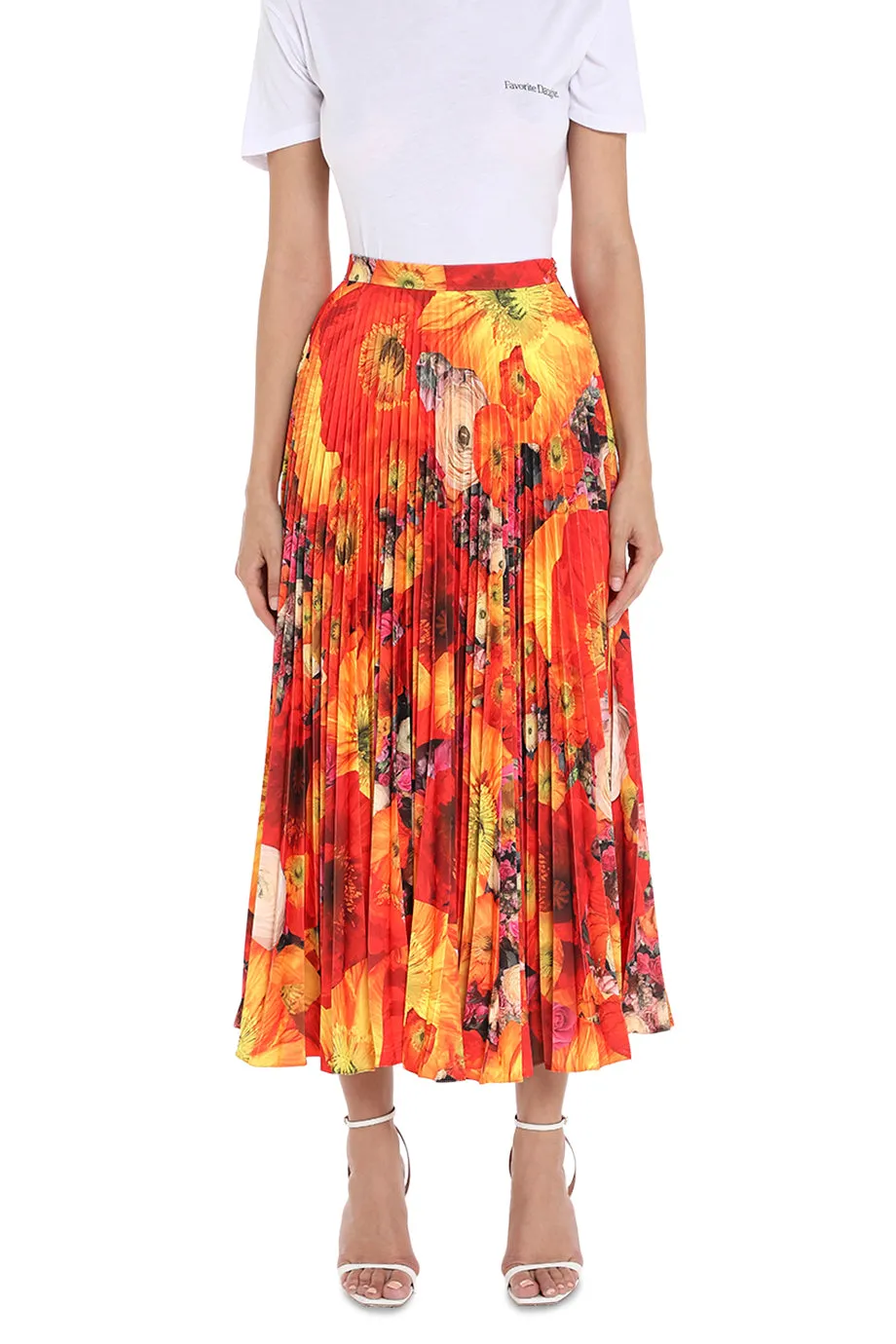 The Full Bloom Pleated Skirt