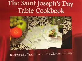 The Saint Joseph's Day Table Cookbook Book