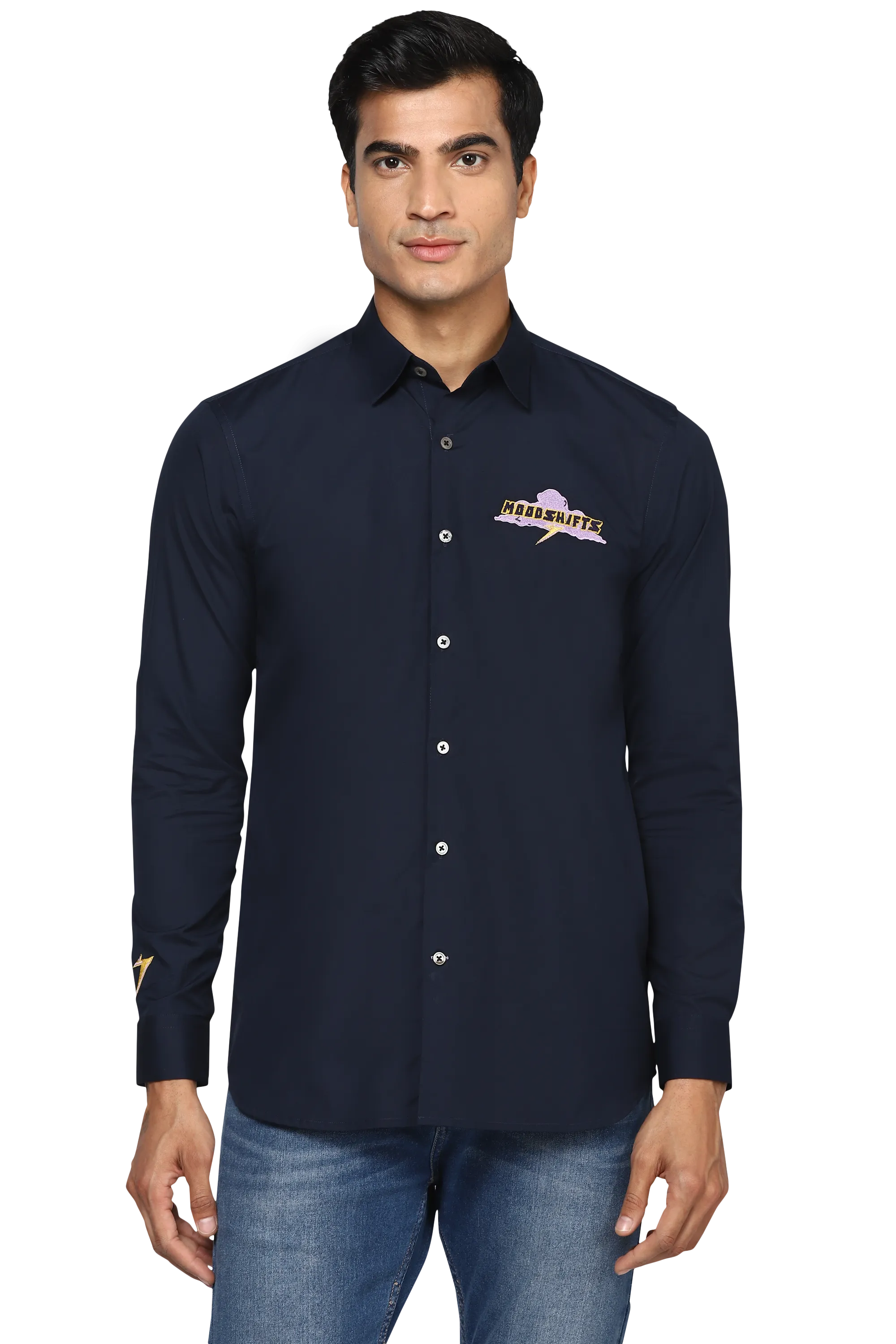 The Thunder Shirt in Navy Blue