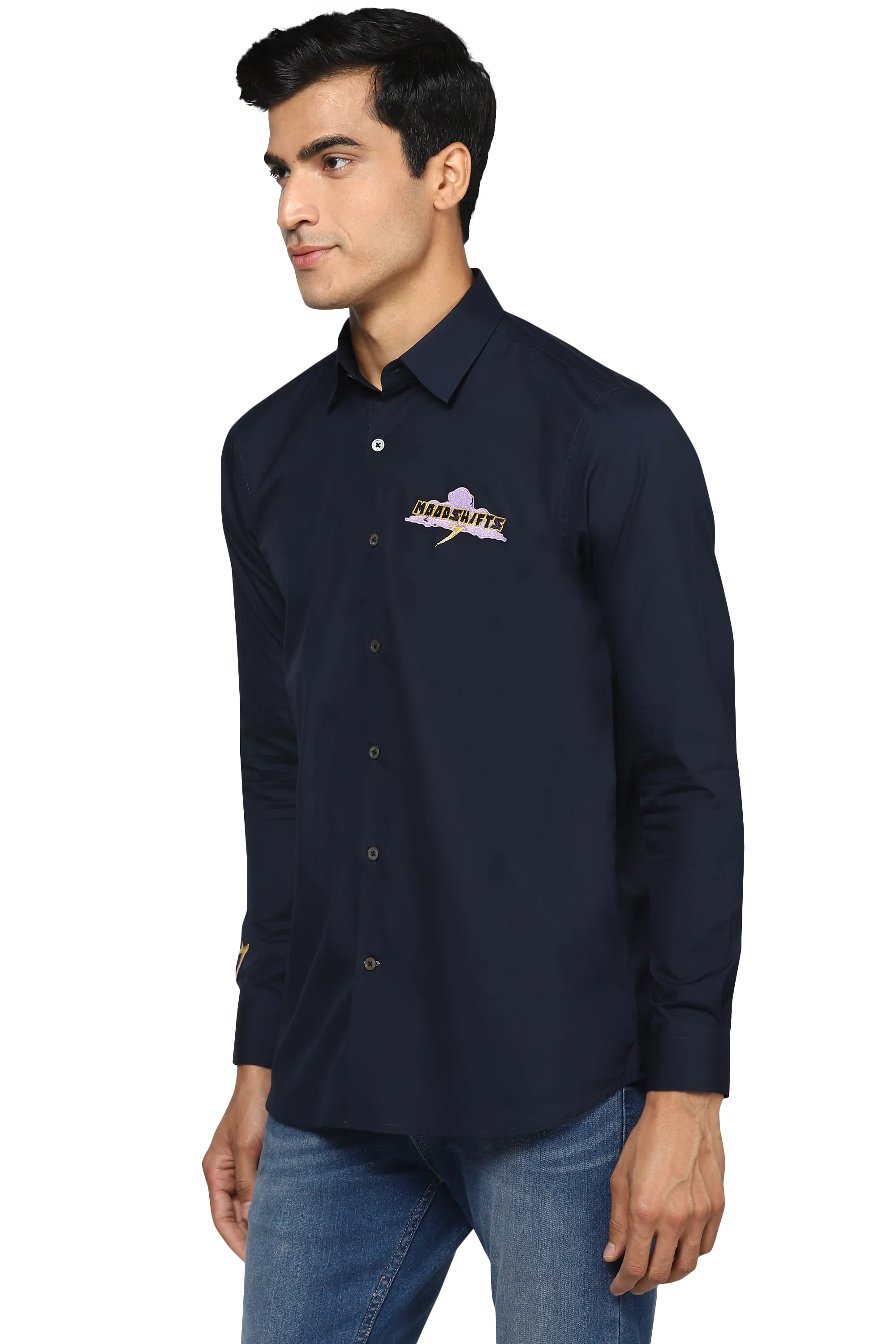 The Thunder Shirt in Navy Blue