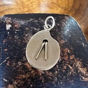 Vintage Easel Charm Pendant