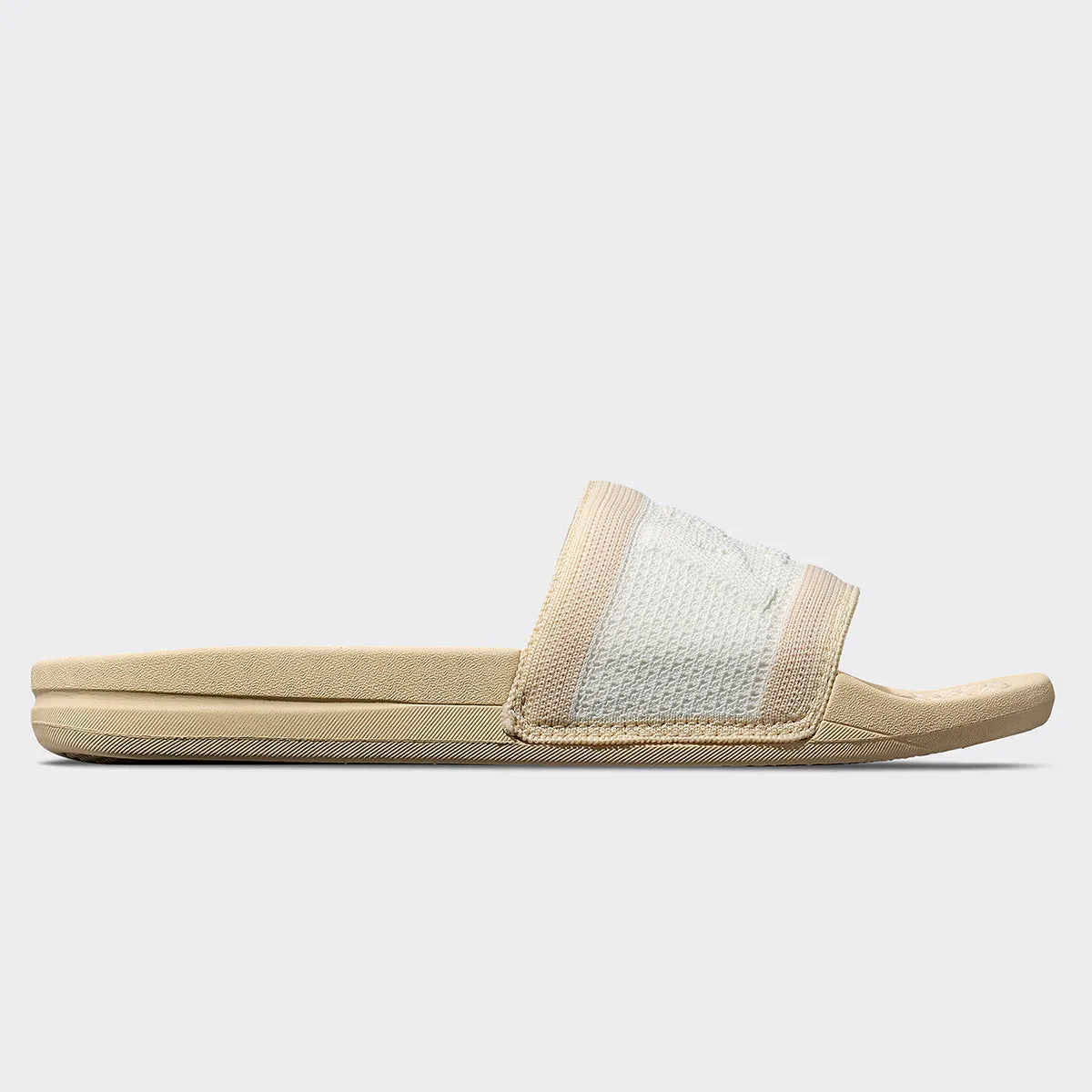 Women's Big Logo TechLoom Slide Vanilla / Alabaster / Ivory