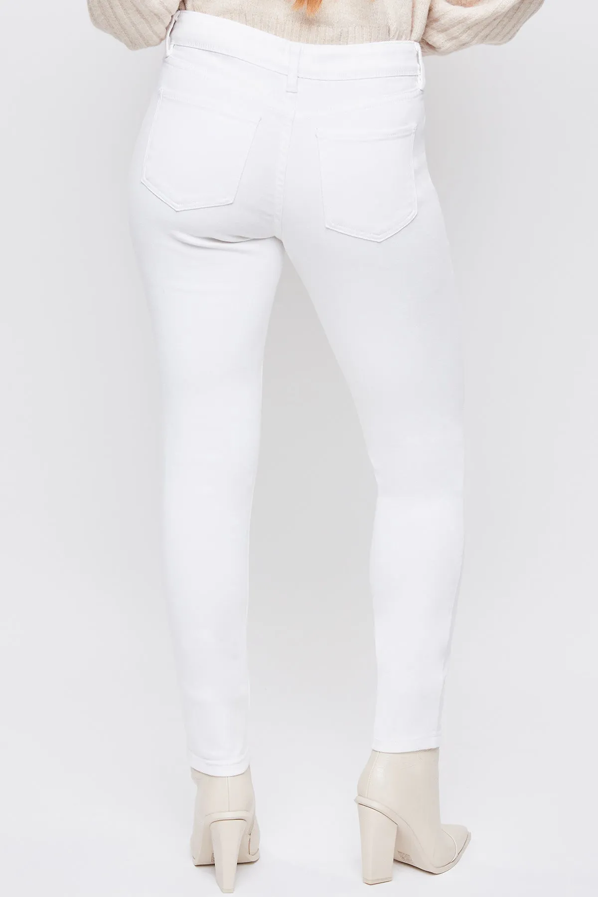 Women's Elastic Waistband Skinny Jeans