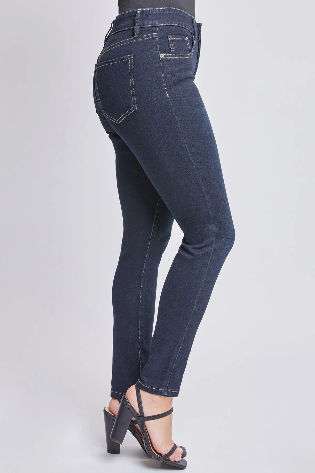 Women's Elastic Waistband Skinny Jeans